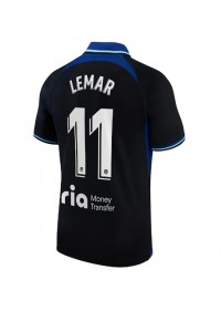 Fotbalové Dres Atletico Madrid Thomas Lemar #11 Venkovní Oblečení 2022-23 Krátký Rukáv